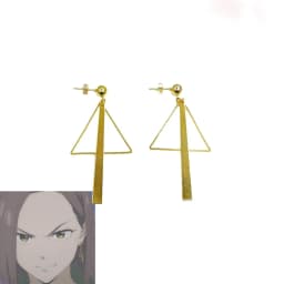 WIND BREAKER Hayato Suo Earrings Cospaly Halloween Eyepatch Unisex Tassels Pendant Novelty Prop Role Soft Single-Eyed Eye Mask