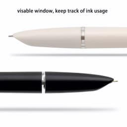 KACO Classic Colorful Fountain Pen 만년필 EF Hooded Exchangeable Ink Cartridge for School Office Stationery Nib Smooth Writing