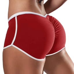 Causal Yoga Shorts for Women Summer Sports Fitness Skinny Slim Low Waist Stretchy Gym Clothing Short Pants