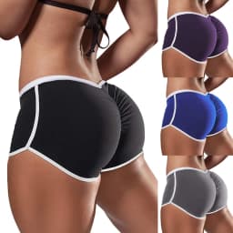 Causal Yoga Shorts for Women Summer Sports Fitness Skinny Slim Low Waist Stretchy Gym Clothing Short Pants