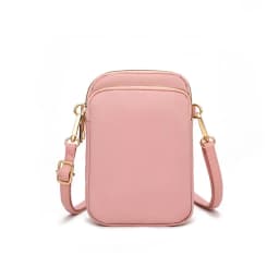 Women Mini Bag Crossbody Zipper Shoulder Bags Mobile Phone Purse Vertical Multifunctional Wallet Black Walking Crossbody Bags
