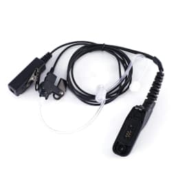 Air Tube Earpiece Headset for Motorola DP4000e DP4400e DP4401 DP4801e DP4800e MTP6550 DP3401 DP3600 APX2000 APX4000 APX6000 7000