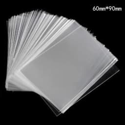 100pcs/set Game Card Cover Bag ID Credit Card Holder Protector Organizer Business Game Cards Protective Case Sleeve Holder Bag