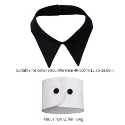 Foraml/Casual Occasion Decorative Wrist Cuffs/ Detachable False Collar for Girls