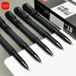 WQN- Luxury Simple Black Neutral Pen 0.7mm High Quality Black Ink Business Signature Pen For School And Stationery Office Use