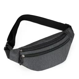 New Fashion Chest Bag For Men Black Waist Bag High Quality Women Shoulder Bag Multifunction Male Fanny Pack Crossbody Small Bag