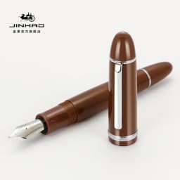 JINHAO X159 Acrylic Fountain Pen Black Color Ink Pen Student Business School Office Supplies Calligraphy Pens Stationery PK 82