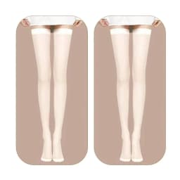 2 Pairs Women Stockings Thigh High Transparent Sexy Black Silk Socks Appear Slim Ultra-thin Leg Socks Thigh High For Women