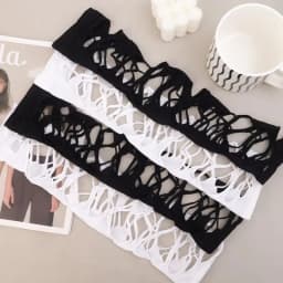 Punk Hollow Fishnet Stockings for Women Spider Web Torn Strap Holes Tights Girls Lolita Ragged Pantyhose Party Socks Pantyhose