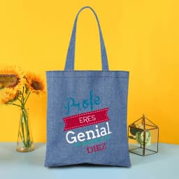 There Is No Teacher Like You Thank You for Teaching Me Print Shoulder Bag Women Denim Shopping Bags Female Tote Gift for Teacher