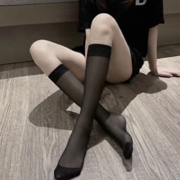 Japanese Retro Women Stockings Ruffle Long Socks Lolita Style White Lace Knee High Sock Sweet Girls Cute Bow Thigh High Stocking