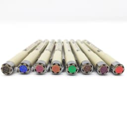 Pack of 8,Sakura Pigma Micron Pen Set 0.25mm Color Fineliner Drawing Lines Marker Pen School Student Art Supplies Supplies