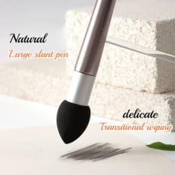3Pcs Artist Blending Pen Washable Sketch Rubbing Sponge Brush Reusable Drawing Art Blenders Correcting Lightening & Highlight