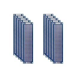 5/10PCS PCB Board Prototype Board Blue 2x8/3x7/4x6/5x7/7x9cm Double Sided Circuit Boards For DIY Soldering Project