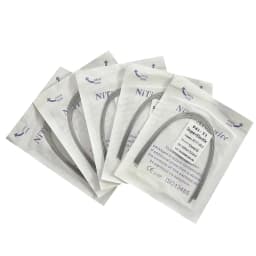 10pcs/pack Dental Arch Wires Orthodontic Super Elastic NITI Round Rectangle Archwire Lower/Upper 012/014/016/018/020/16x16/16x22