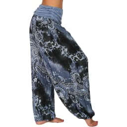 Women's S-5XL size Multi color digital printed long wide leg pants casual pants Harlan pants