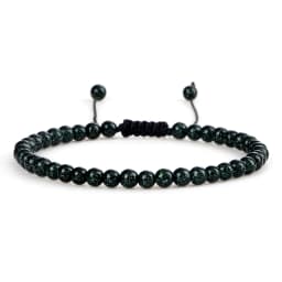 Adjustable Mini Natural Stone Lava Tiger Eye Beaded Bracelets & Bangle for Women Men Chakra Beads Braided Bracelet Charm Jewelry