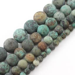 Natural Turquoises Howlite Stone Sediment Jaspers Round Loose DIY Beads for Jewelry Making Christmas Gift Bracelets 15'' 4-12mm