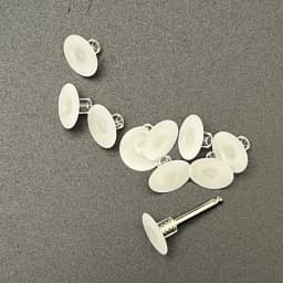 AG 40pcs Dental Polishing Stem discs Composite Finishing Disc + 4pcs Mandrel
