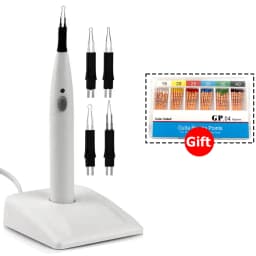 AG Dental Gutta Percha Tooth Gum Cutter 4 Tips Gingival Cutter Dental Gutta Percha Cutting Wireless Charging Socket Heating