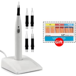 AG Dental Gutta Percha Tooth Gum Cutter 4 Tips Gingival Cutter Dental Gutta Percha Cutting Wireless Charging Socket Heating