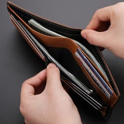 Men's Short PU Leather Wallet, Multi-slot Credit Card Holder Men's Wallet, Casual Wallet for Men