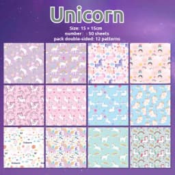 50pcs Creative Square Star Sky Constellations Origami Paper Kid DIY Handmade Double-sided Coloring Fold Craft Paper Art Gift