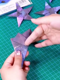 50pcs Creative Square Star Sky Constellations Origami Paper Kid DIY Handmade Double-sided Coloring Fold Craft Paper Art Gift