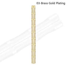 Business Ballpoint Pen Durable Students Gift Brass Gel Pen with Blue/Black Ink Refill Fountain Pen School Office Supplies