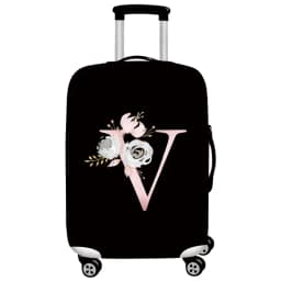 Thick Elastic Luggage Protective Cover Suit for 18-32 Inch Suitcase Covers Trolley Cover Travel Accessorie Pink Flower Series
