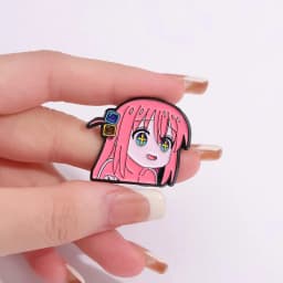 BOCCHI THE ROCK Anime Cosplay Brooches Cute Character Pins Clothing Backpack Lapel Badges Fashion Jewelry Accessories Gifts