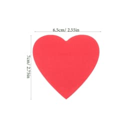 100 Sheets Heart Shaped Message NoteMorandi Sticky Notes Self-Adhesive Memo Pad Index Stickers School Office Stationery