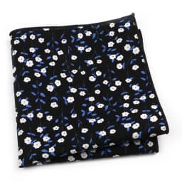 Beautiful Green Blue Floral Handkerchief 100% Cotton Elegant Colorful 26cm Pocket Square For Men Women Suit Chest Towel Gift