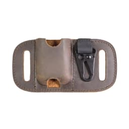 1pcMen's casual genuine leather case, handmade,suitable for airpods pro headphones and headphones of the same size