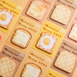 Memory Bread Series Convenient Notes Creative and Beautiful Notes Memo N Times Ins Style High-end Note Paper Stationery Supplies