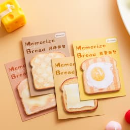 Memory Bread Series Convenient Notes Creative and Beautiful Notes Memo N Times Ins Style High-end Note Paper Stationery Supplies
