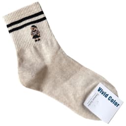 Good Quality Cartoon Elegant Lady Bear Women's Cute Socks Cotton Harajuku Style Woman Novelty Breathable Sox Christmas Gifts