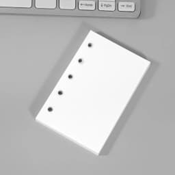 M5 Loose Leaf Notebook Refill Spiral Binder Inner Page Weekly Monthly To Do Line Dot Grid Inside Paper Stationery