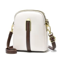 Lightweight Mini Crossbody Shoulder Phone Bag Retro All-match Vertical Cellphone Bag Women Crossbody Leather Shoulder Bags
