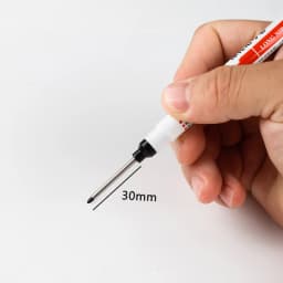 1/3Pcs/Set Long Head Markers Bathroom Woodworking Decoration Multi-purpose Deep Hole Marker Pens Red/Black/Blue/Green/White Ink
