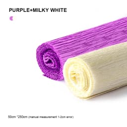 20 Colors 250x50cm Colored Handmade Crepe Paper Roll Origami Crinkled Crepe Paper Craft DIY Flower Home Decoration Wrapping Gift