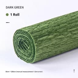 20 Colors 250x50cm Colored Handmade Crepe Paper Roll Origami Crinkled Crepe Paper Craft DIY Flower Home Decoration Wrapping Gift