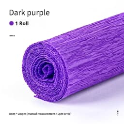 20 Colors 250x50cm Colored Handmade Crepe Paper Roll Origami Crinkled Crepe Paper Craft DIY Flower Home Decoration Wrapping Gift