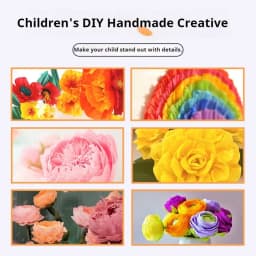 20 Colors 250x50cm Colored Handmade Crepe Paper Roll Origami Crinkled Crepe Paper Craft DIY Flower Home Decoration Wrapping Gift