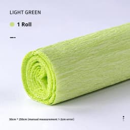 20 Colors 250x50cm Colored Handmade Crepe Paper Roll Origami Crinkled Crepe Paper Craft DIY Flower Home Decoration Wrapping Gift