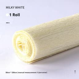 20 Colors 250x50cm Colored Handmade Crepe Paper Roll Origami Crinkled Crepe Paper Craft DIY Flower Home Decoration Wrapping Gift