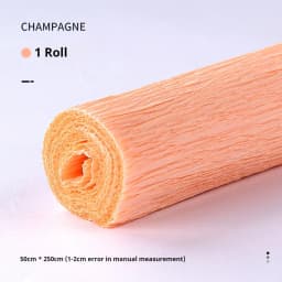 20 Colors 250x50cm Colored Handmade Crepe Paper Roll Origami Crinkled Crepe Paper Craft DIY Flower Home Decoration Wrapping Gift