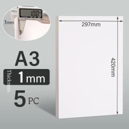 White Card Paper A4 High Quality Thickened Hard A5 Paperboard Diy Blank Postcard A7 Small Cardboard Scrapbooking Handmake Tools