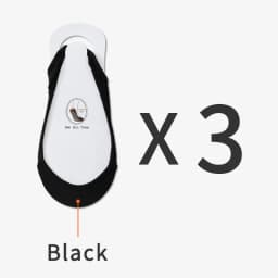 3 Pairs Invisible Boat Socks Women Summer Silicone Non-Slip Socks for High Heels Shoes Ice Silk Thin Half-Palm Suspender Sock