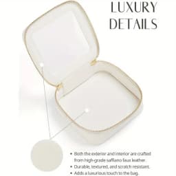 Small Cosmetic Bag for Purse Mini Makeup for Cute Clear Pouch Travel Organizer Case for Toiletry Waterproof Square Pouch Zipper